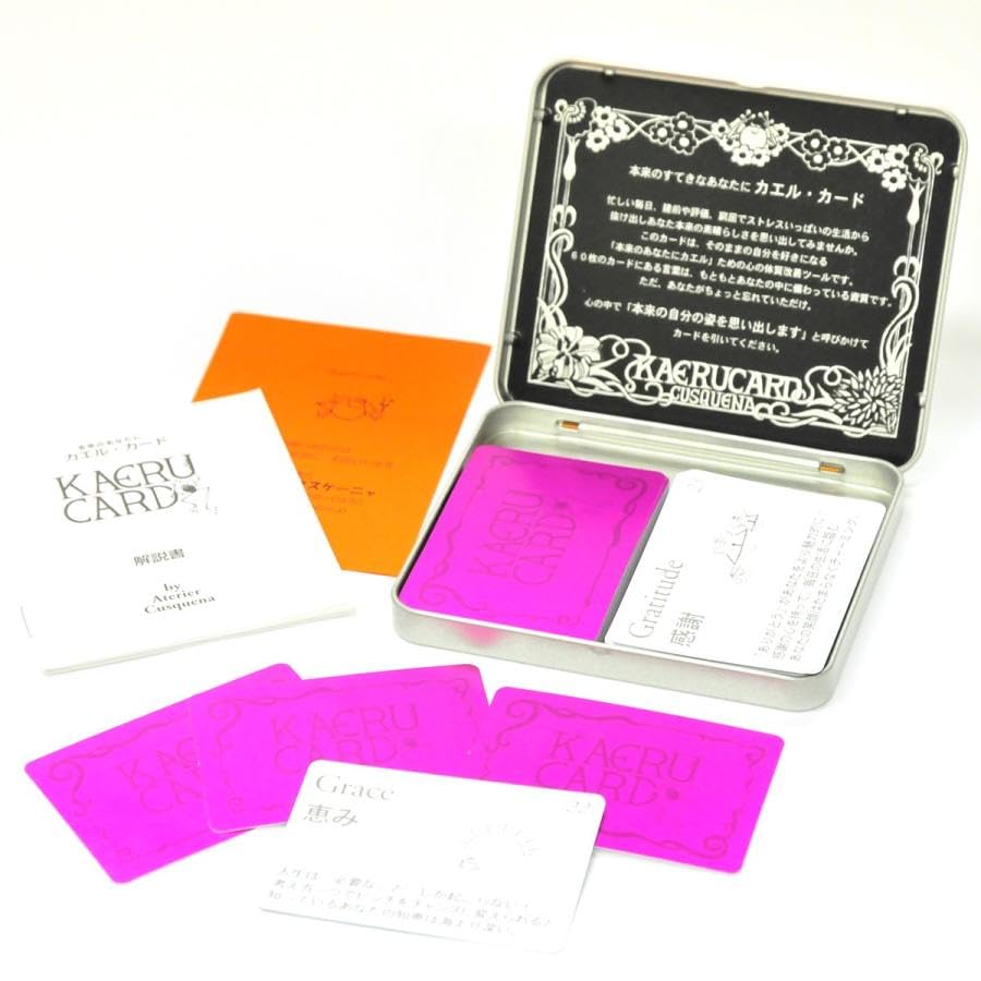 Amazon.co.jp: カエルカード（ピンク） ｜ アトリエ・クスケーニャ